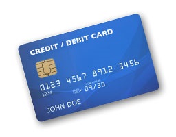 Credit / debit card graphic